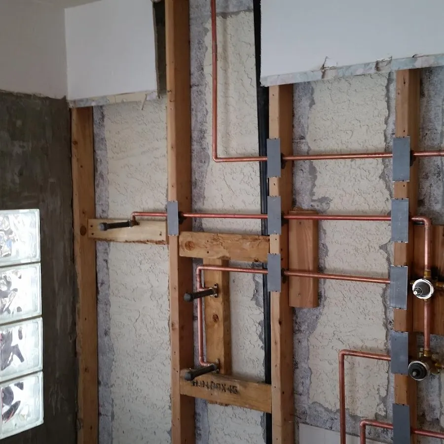 Copper pipe installation for Burst Pipe Repair in Martinsville
