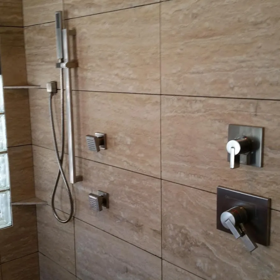 Shower fixture installation for Gas Line Repair in Martinsville